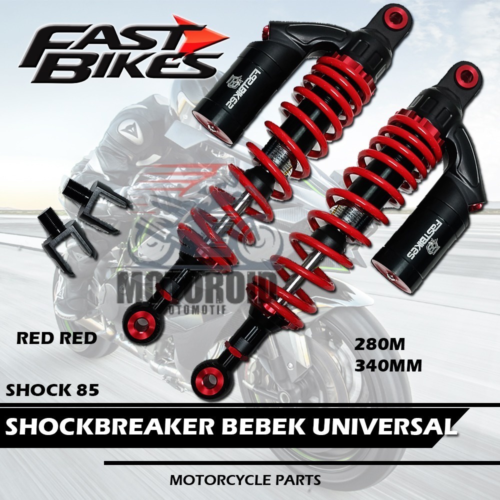 DOUBLE SHOCKBREAKER MATIC UNIVERSAL FASTBIKES FULL CNC TABUNG ATAS DUAL