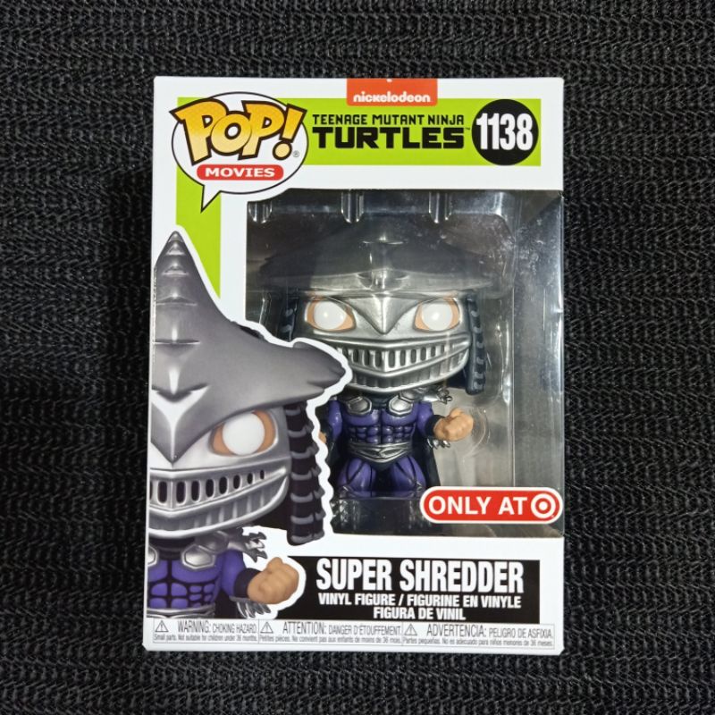 Funko Pop nickelodeon TEENAGE MUTANT NINJA TURTLES: SUPER SHREDDER #1138 (Only At Target)