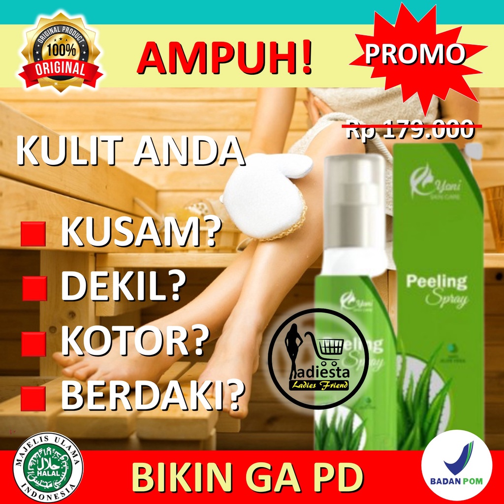 Pembersih Daki Badan Wajah Leher Paling Ampuh