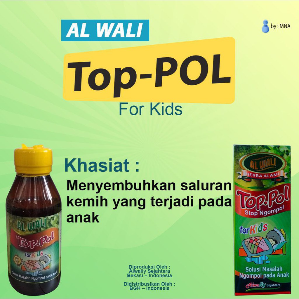 Obat Herbal Ngompol Madu TOP POL AL WALIY