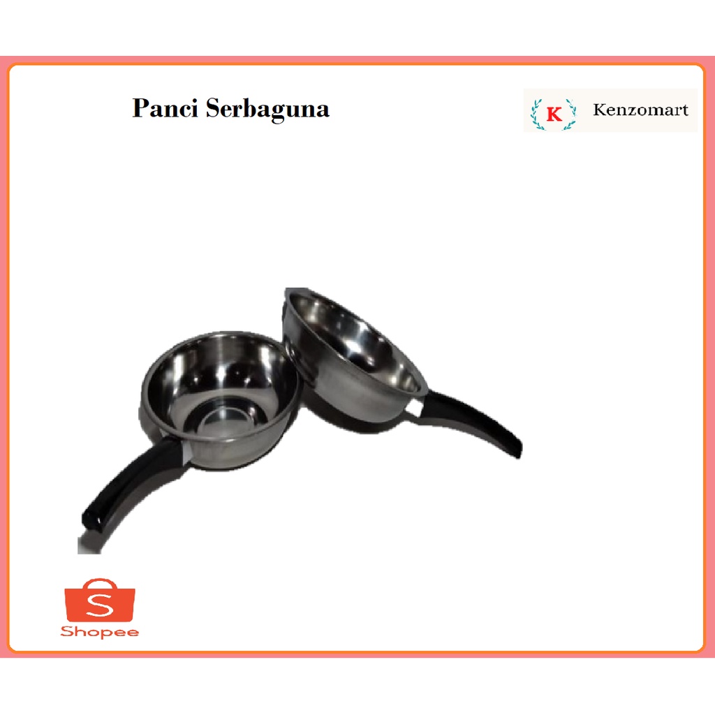 Panci serbaguna teplon masak air stainless steel