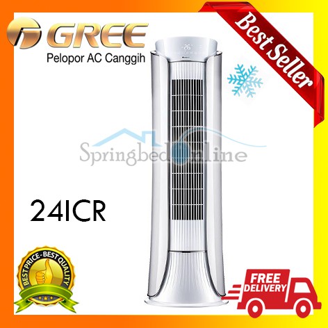 GREE AC Deluxe Inverter Standing Floor 3 PK GVC-24ICR