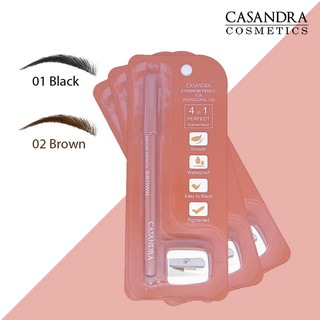 Casandra Eyebrow Pencil 4in1 Perfect