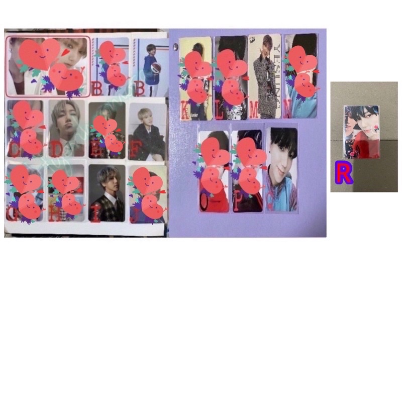 YESUNG Super Junior Photocard PC Yizhiyu OFFICIAL Renaissance Spring Falling Ace Kit Beautiful Night