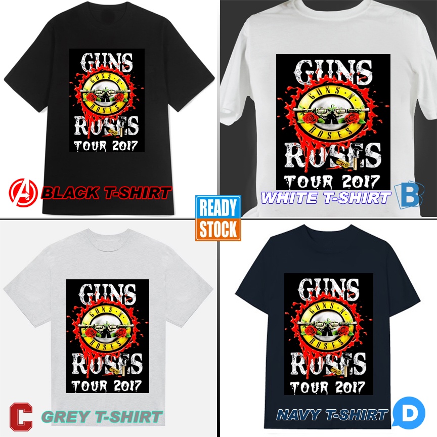 GNR Tour 2017 Guns N' Roses Band Tshirt