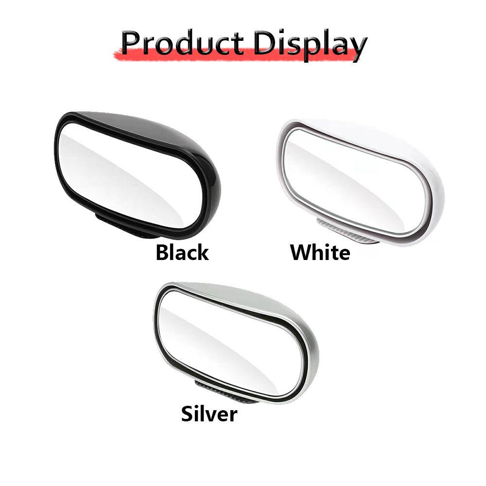 Suyo Kaca Cermin Spot Blind Mobil Convex Mirror Spion Tempel Di Kaca HD Sudut Lebar 360 Derajat