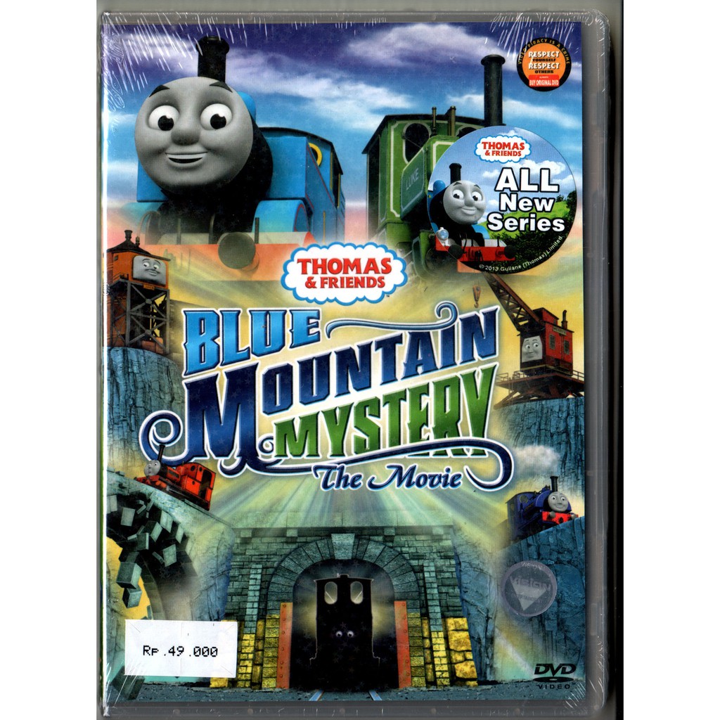 DVD THOMAS & FRIENDS BLUE MOUNTAIN MY STERY THE MOVIE