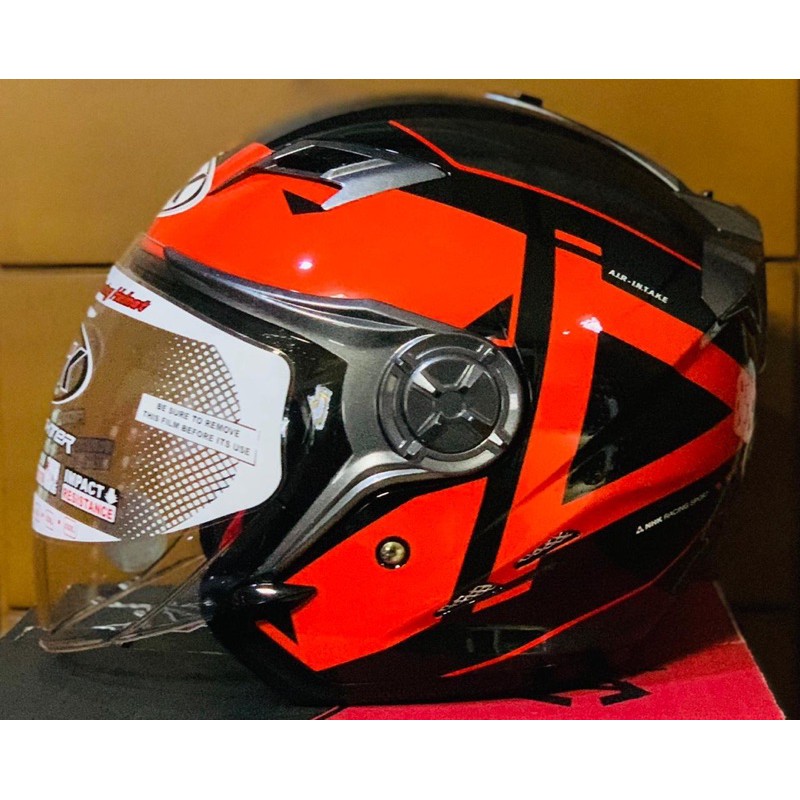 NHK GLADIATOR GRANDE BLACK RED GLOSSY