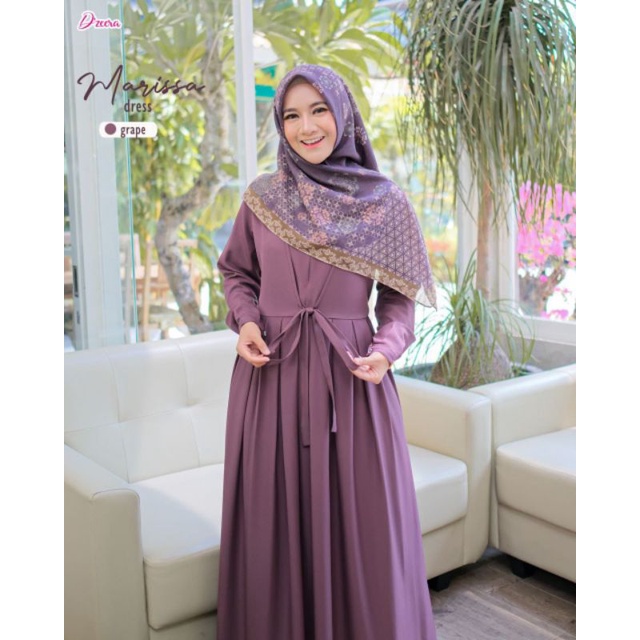 READY STOCK MARISSA DRESS BY DZEERA