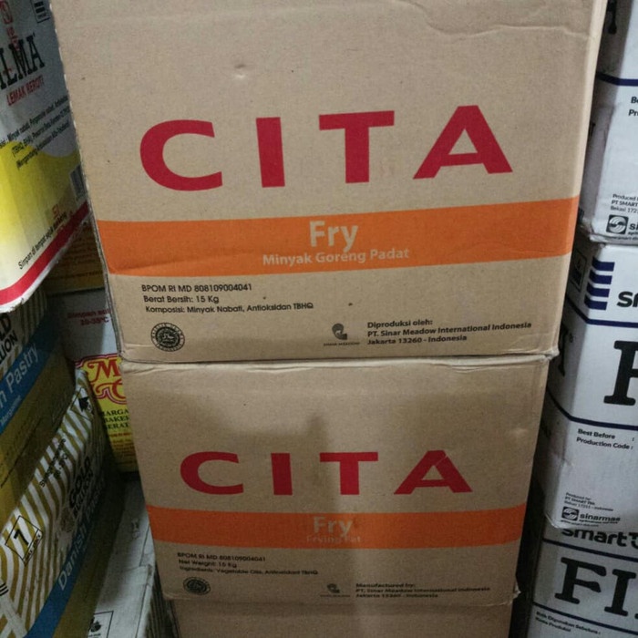 

Minyak Goreng Padat Cita Fry 15Kg