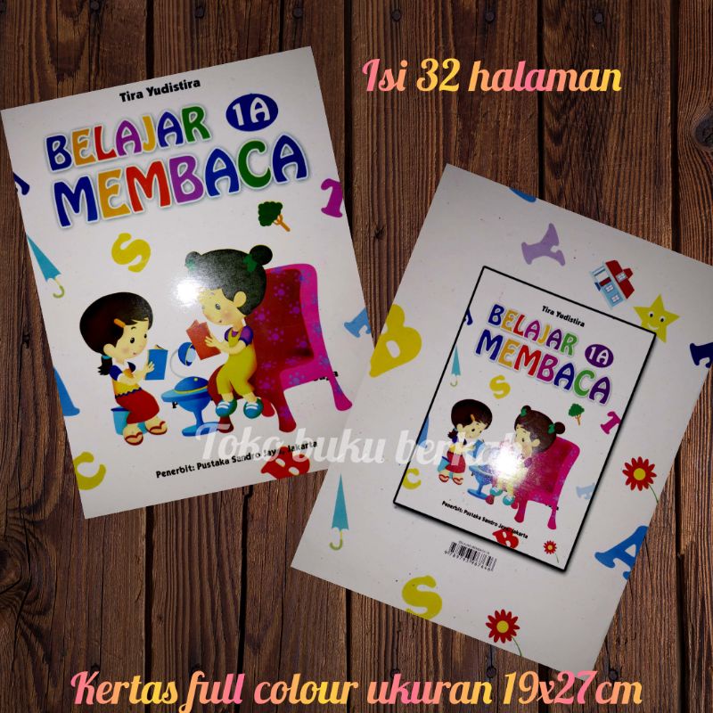 buku belajar membaca 1A 19x27cm