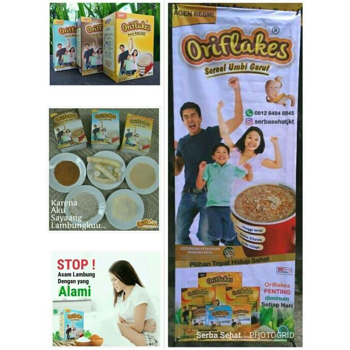 

ORIFLAKES SEREAL SEHAT GLUTEN FREE - COKLAT KODE 143
