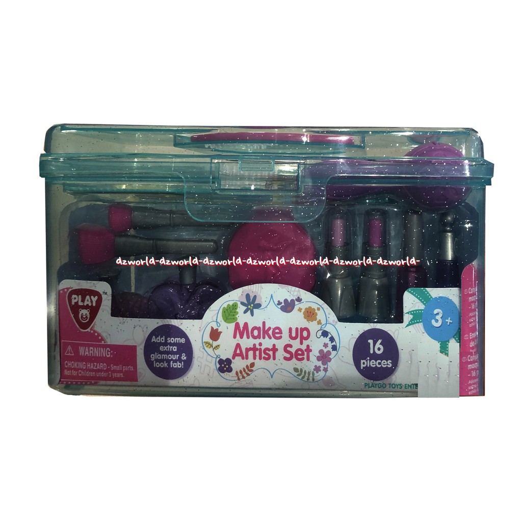 Play Go Make Up Artist Set 16 pcs Extra Glamour Mainan Anak Make Up