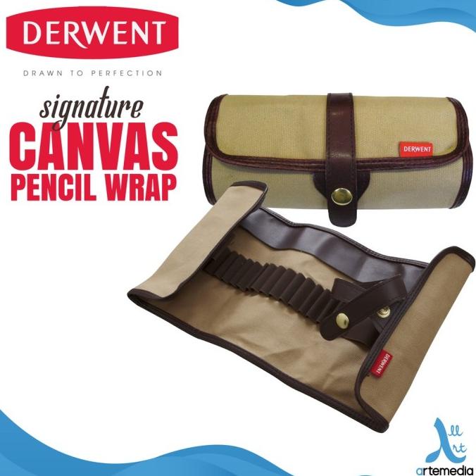 

TEMPAT PENSIL WARNA DERWENT SIGNATURE CANVAS PENCIL WRAP TAS SENI DFDS524545
