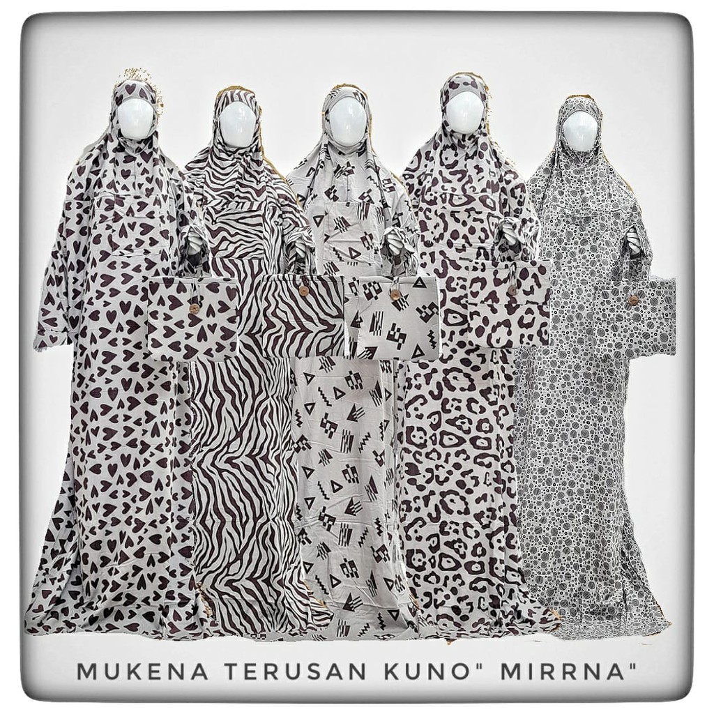 Mukena Terusan batik Lawasan Mirna