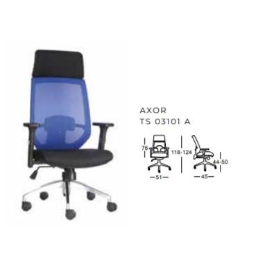KURSI KANTOR / KURSI KERJA ERGONOMIS CHAIRMAN AXOR TS 03101 (MODERN) VFHB2513F