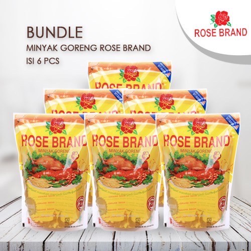 

Minyak Goreng Rose Brand 2 L (1 dos isi 6 pc x 2 L)