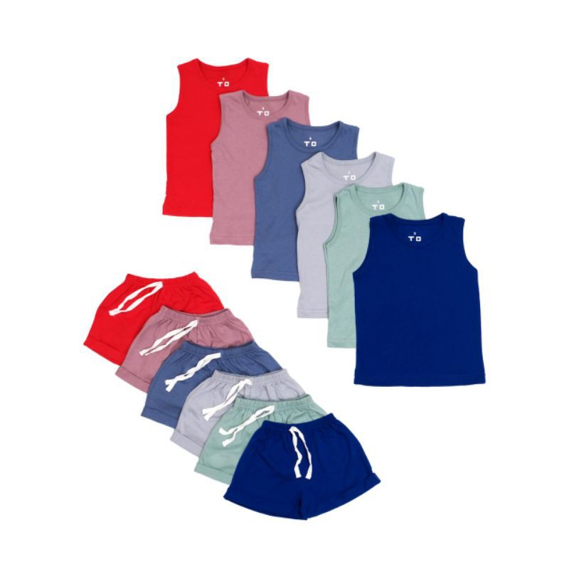 TOMO WEAR - GENKI PLAYSET / Setelan Anak