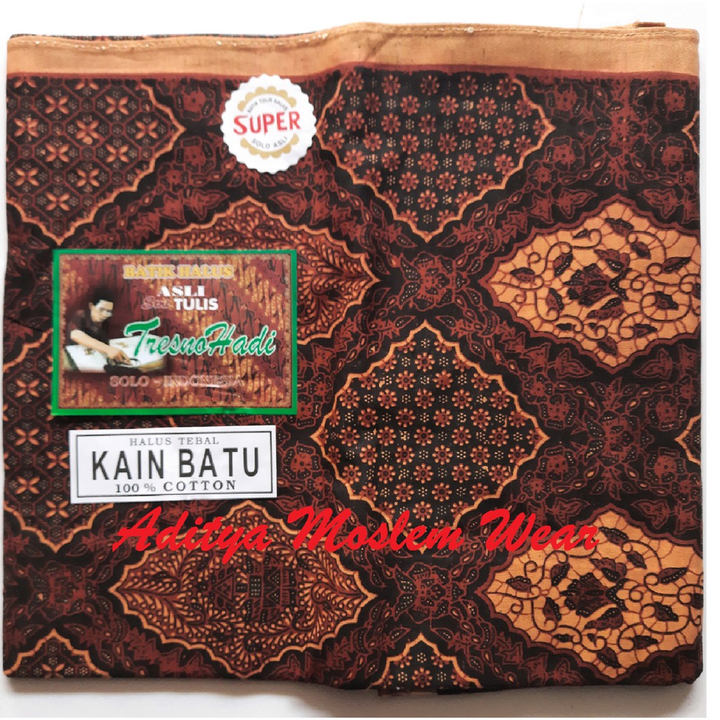 KAIN SAMPING KEBAT PANJANG / KAIN JARIK BATIK TRESNO HADI / KAIN BATU SUPER HALUS