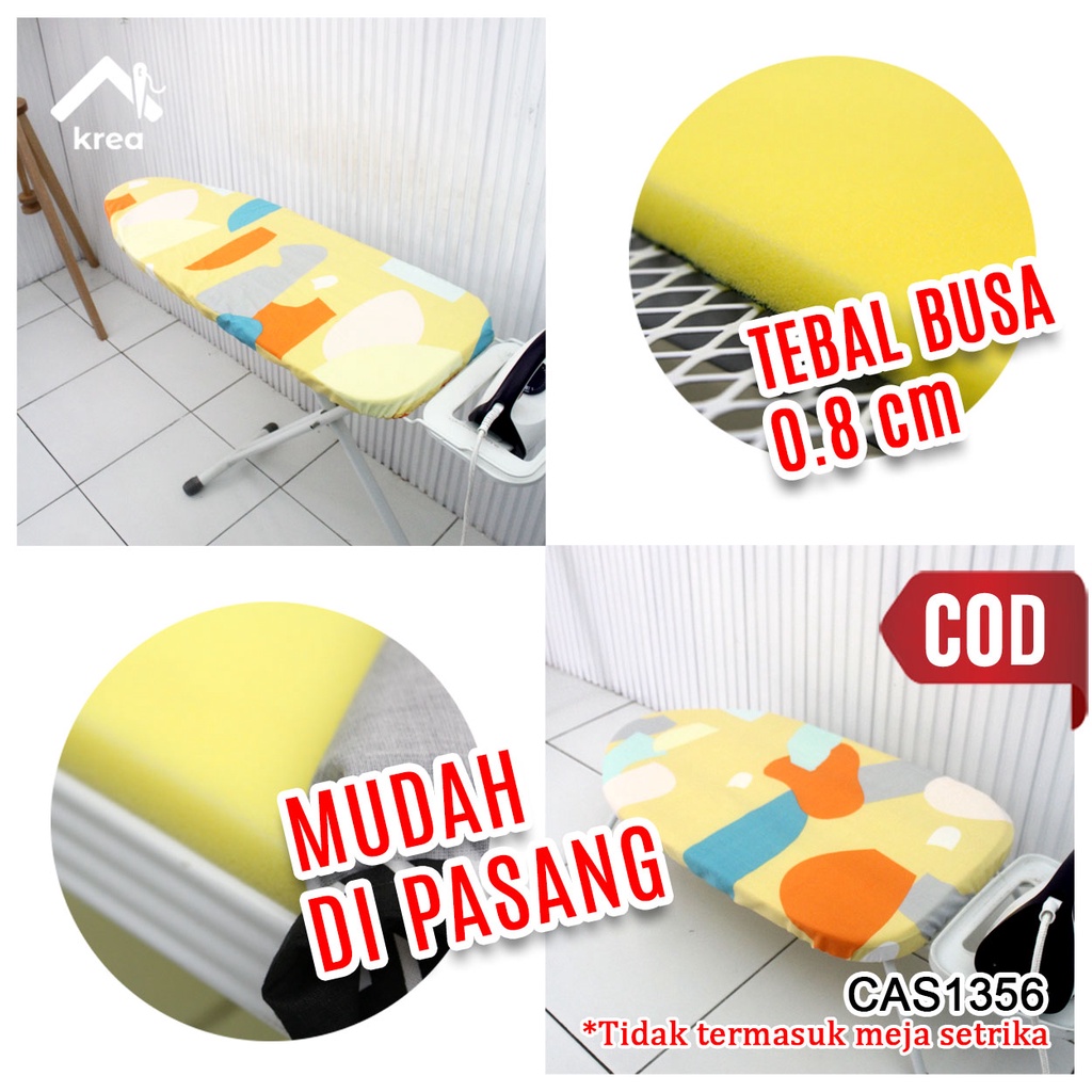 COVER MEJA SETRIKA KECIL DAN BESAR KRISBOW CAS1356( TANPA MEJA )