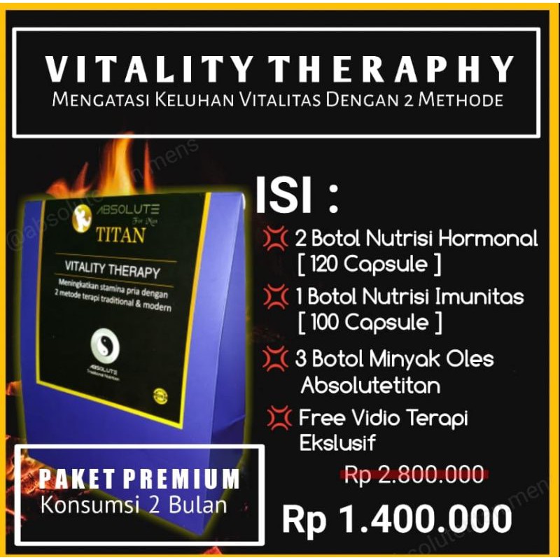 TITAN ABSOLUTE MEN PAKET PREMIUM