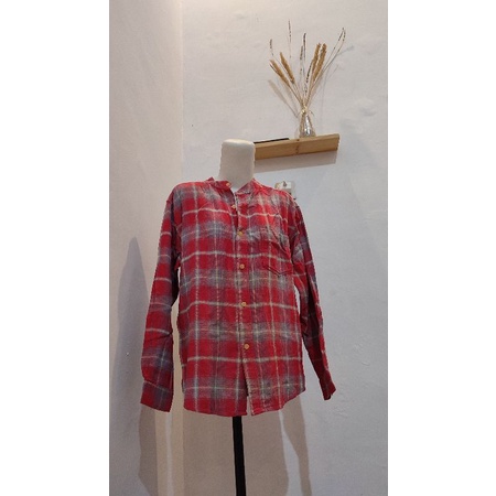 atasan preloved murah meriah flanel preloved kotak kotak preloved kemeja flanel preloved