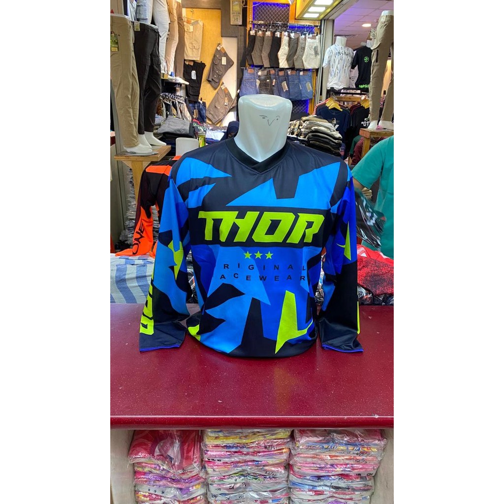 jersey sepeda THOR Outdoor olahraga jersey sepeda bersepeda sepeda jersey sepeda