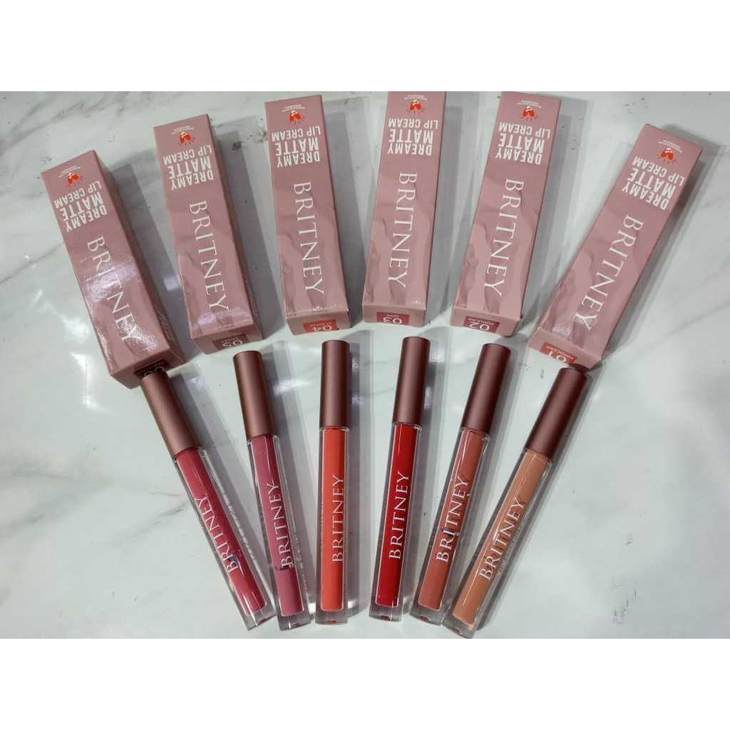 ❣️Rakkistore99❣️Purbasari Britney Dreamy Matte Lip Cream