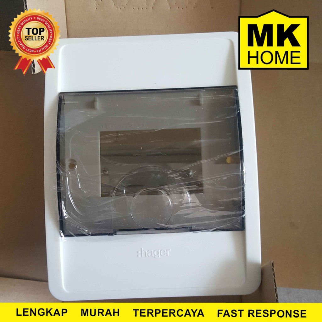 BOX MCB 4 GROUP HAGER VF 104 TVA
