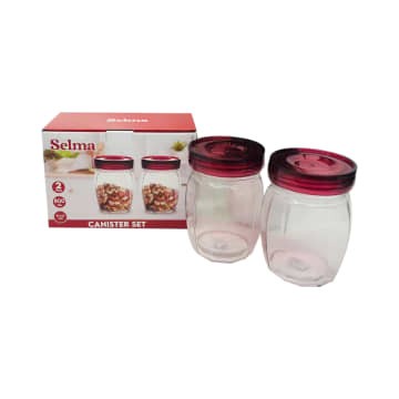 Selma 800 Ml Set 2 Pcs Stoples Jade Bandung Original Selma Toples