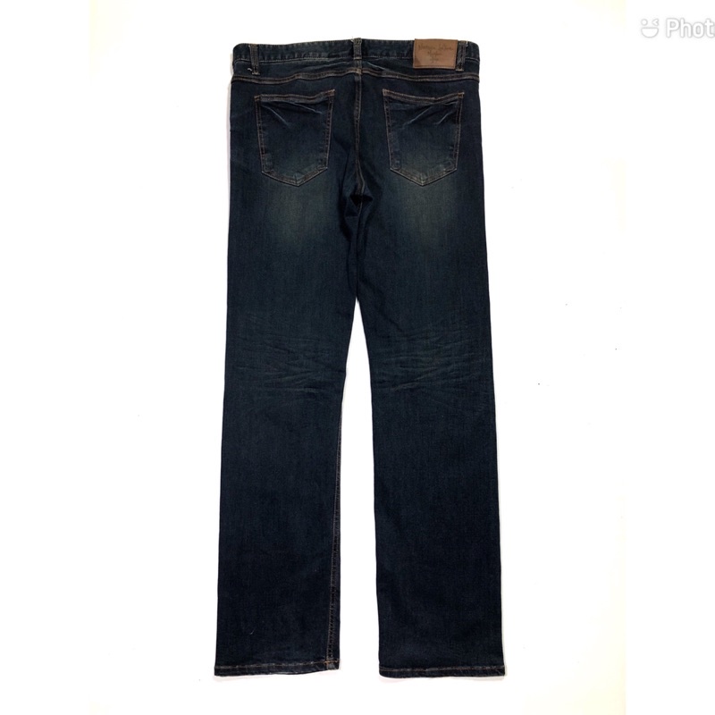 Number Nine Indigo Blue Stretch Jeans