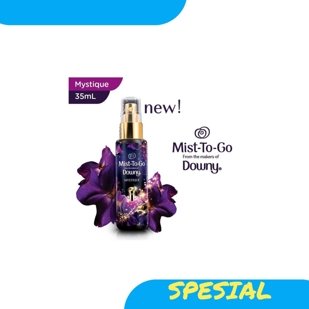NEW Downy Mist To Go Pewangi Pakaian Mystique 35ml