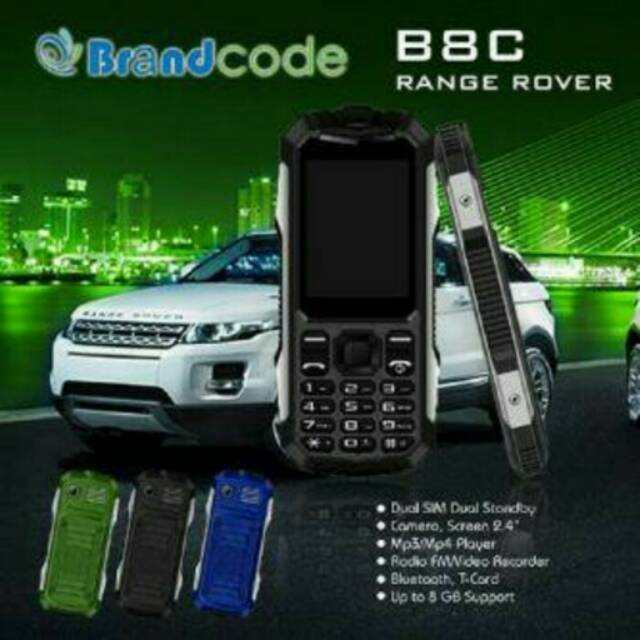 HP BRANDCODE B8C RANGE ROVER || GARANSI BRANDCODE