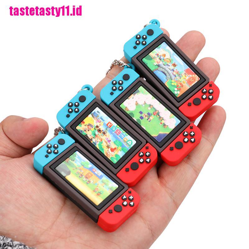 【TTID】2020 New Nintendo Switch Car Keyring  Fashion Soft Rubber PVC Key Chains