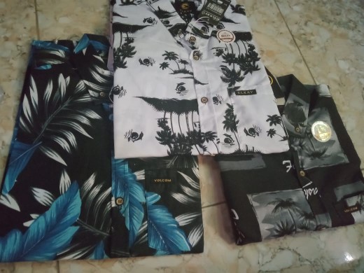 Bisa Pilih Motif ) Kemeja Surfing | Hem Surfing Murah | Kemeja Distro