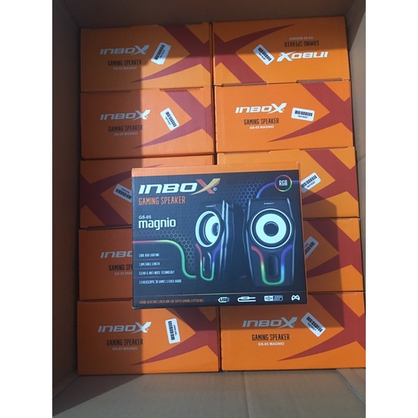 Speaker Gaming Inbox GS-05 Magnio / Speaker Gaming Magnio GS05 LED RGB