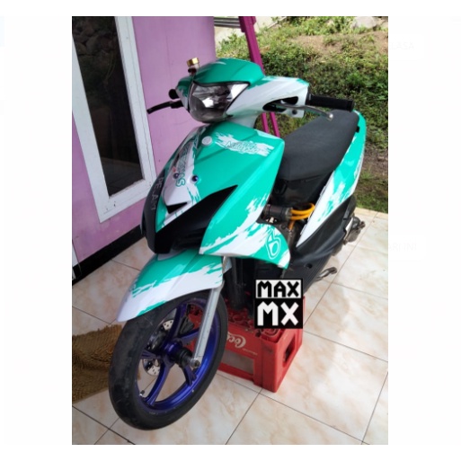 decal sticker mio gt dekal custom stiker fullbody petronas