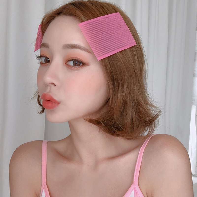 2pcs / set Stiker Rambut Ajaib Gaya Korea Untuk Wanita