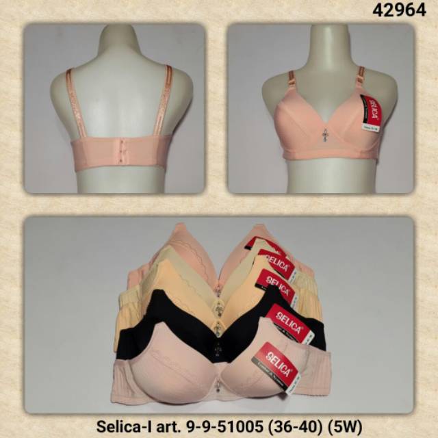 Bra Selica Tanpa Kawat 51005