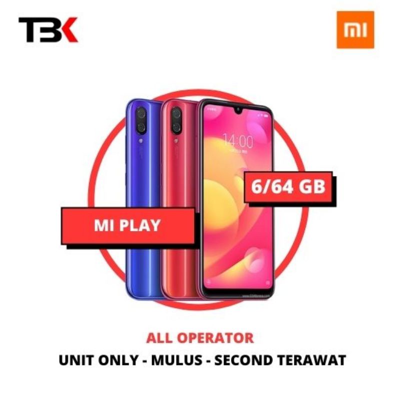 Xiaomi mi play 6/64gb Second