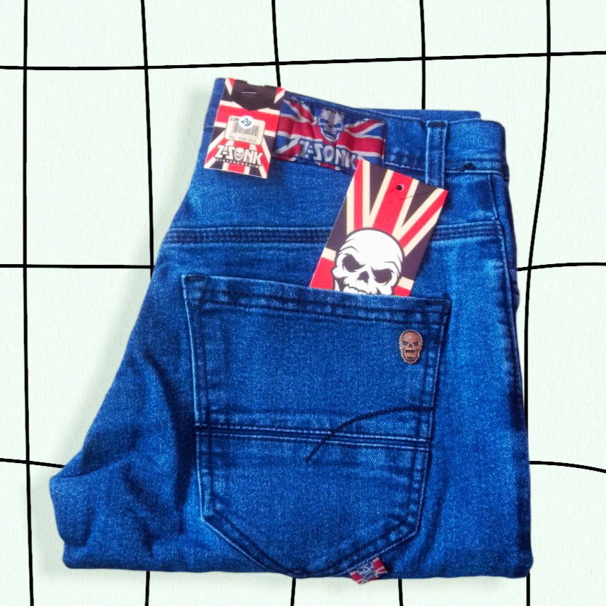 celana jeans skinny panjang pria zz