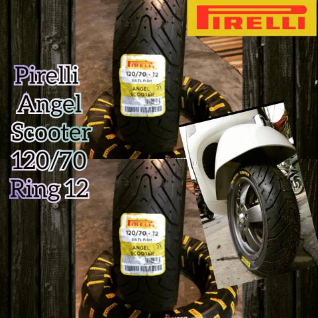 Ban Pirelli Angel scooter 120/70 Ring 12 For Scoopy new / Sprint