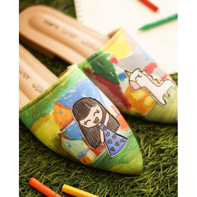 Ittaherl Dream x Kaerys Lundy Vol 3 sz 39 in Blueberry (iklan tom n jerry, cinderella, belle, snow w