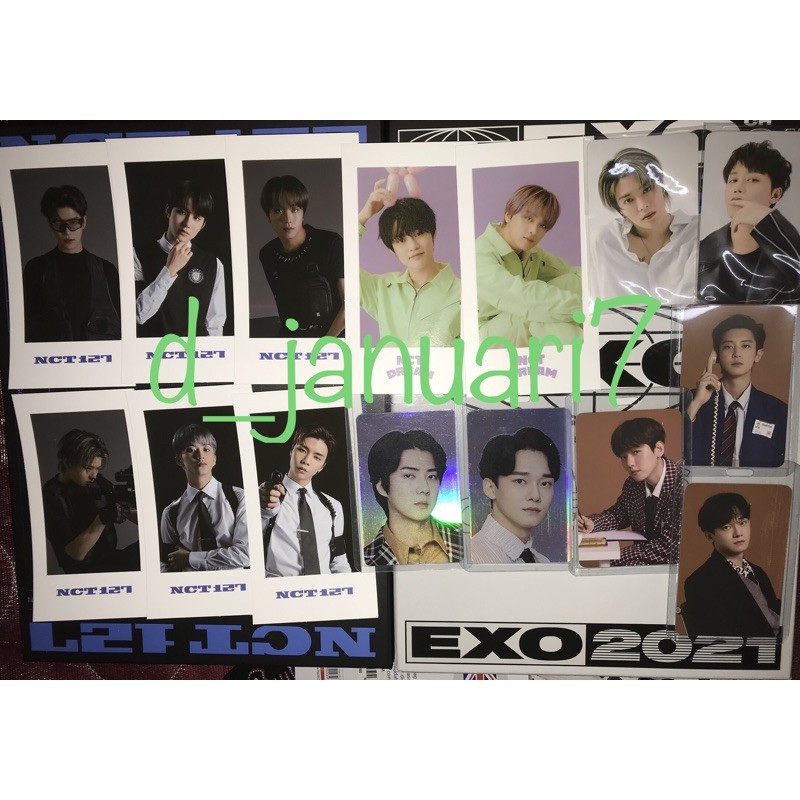 Benefit PC Ktown4u Synnara Aladin - Seasons Greetings 2021 Exo - NCT127 - NCT dream SG 2021