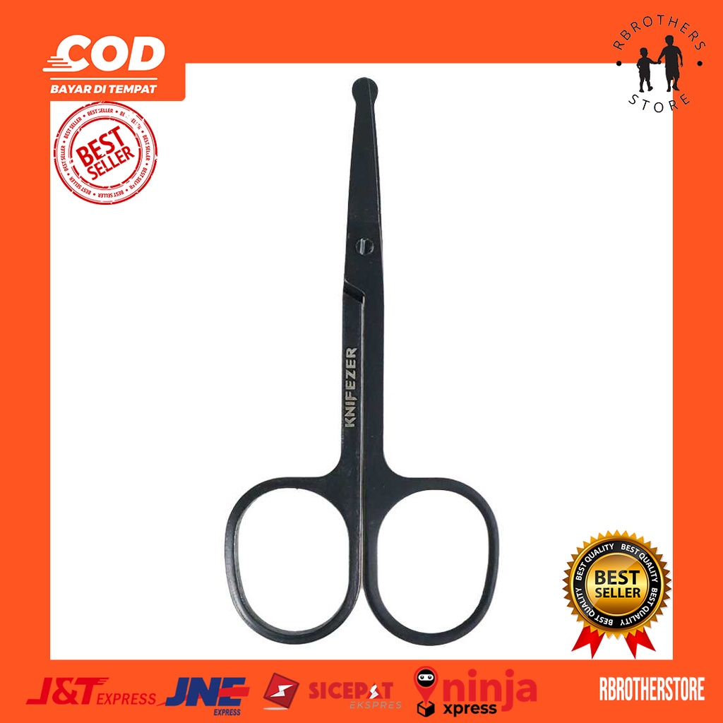 

KNIFEZER Gunting Cukur Bulu Hidung Stainless Steel