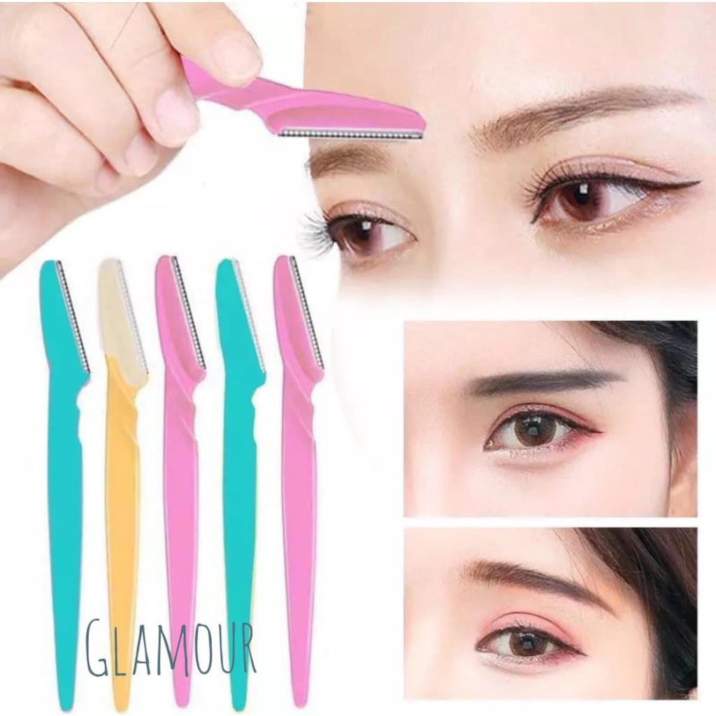 (COD) Pisau Cukur Alis / Pisau Alis / Eyebrow Razor / murah / warna warni