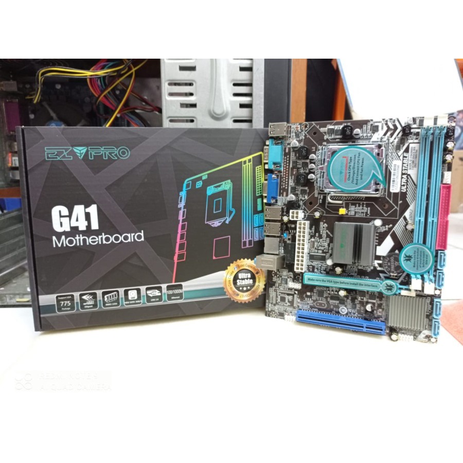 MOTHERBOARD EZPRO G41 LGA 775