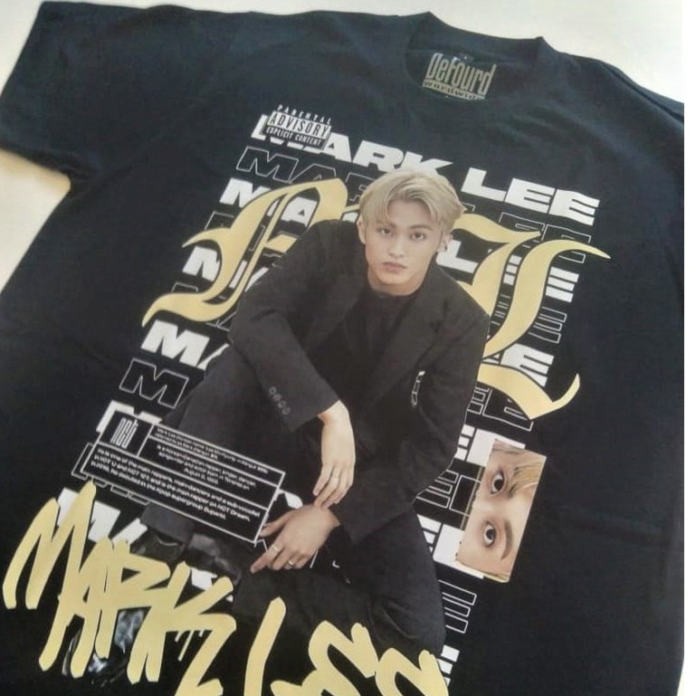 NCT MARK LEE RAP TEE | MARK LEE NCT KPOP KAOS PRIA - WANITA