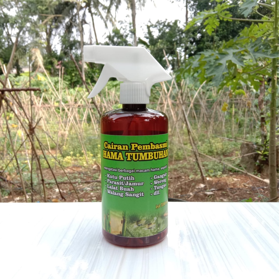 [bogorfarm] PENGUSIR &amp; PEMBASMI HAMA TUMBUHAN 500ml | Plant | Hama Daun | Kutu Putih | Lalat | Parasit | Jamur | Gangsir | Wereng | Tungau | Tanaman