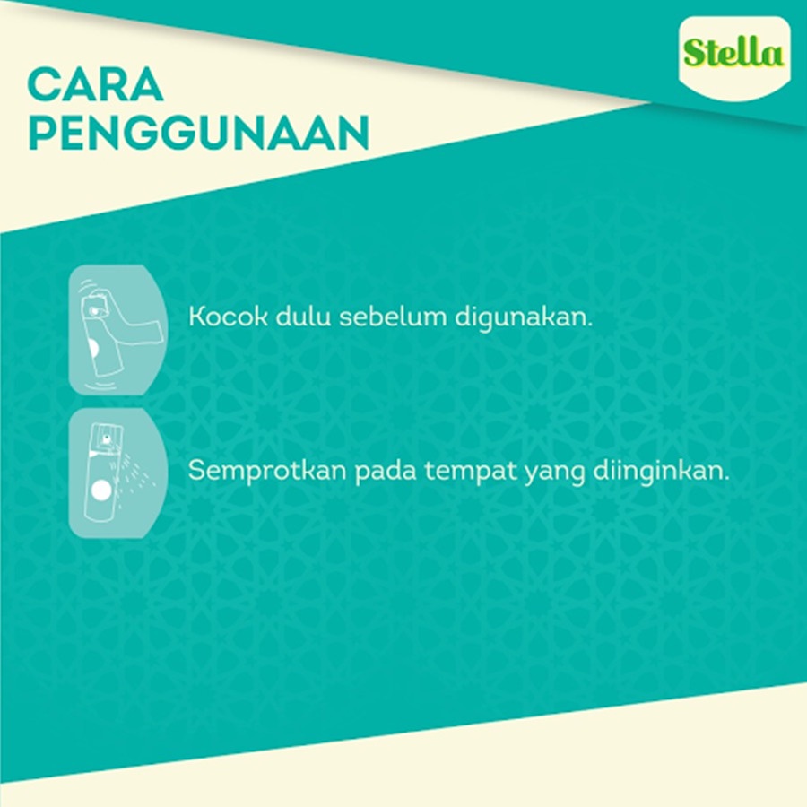 Stella Aerosol Parfumist Caffe Latte 350 plus 50ml